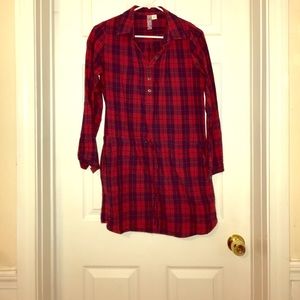 Francesca’s plaid tunic